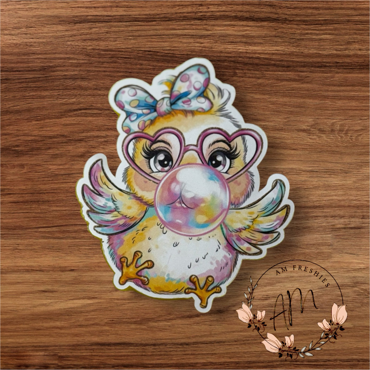 Duck with bubble Freshie