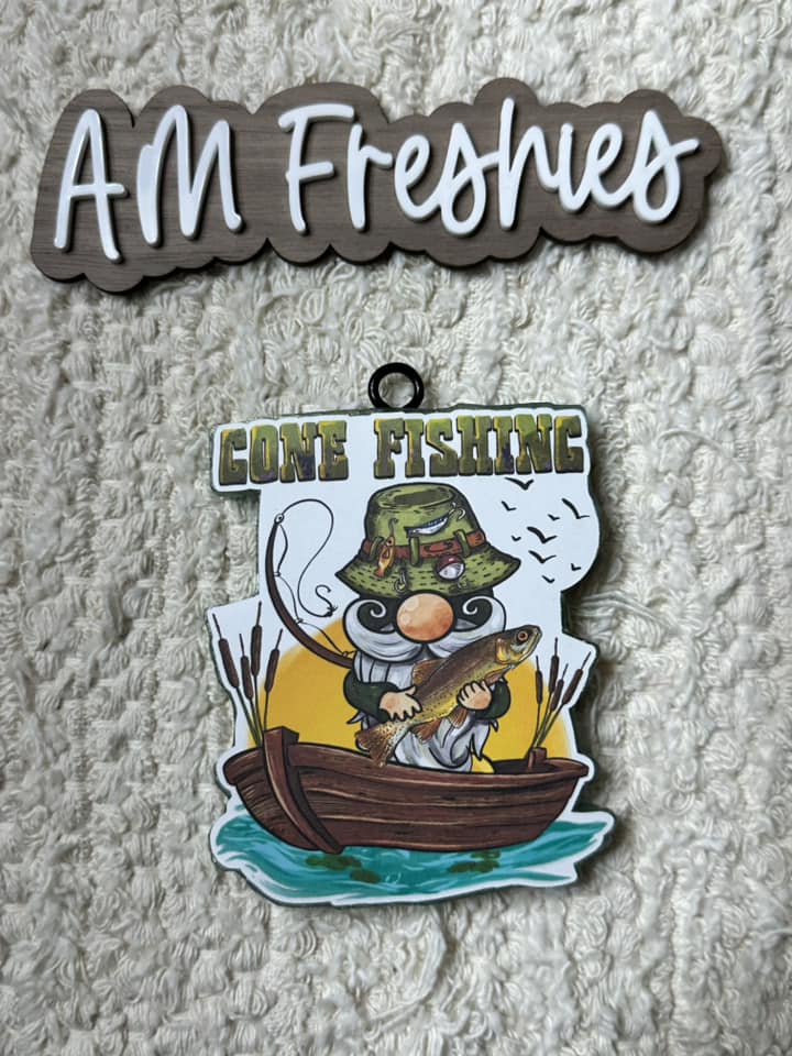 Gnome Fisherman Freshie