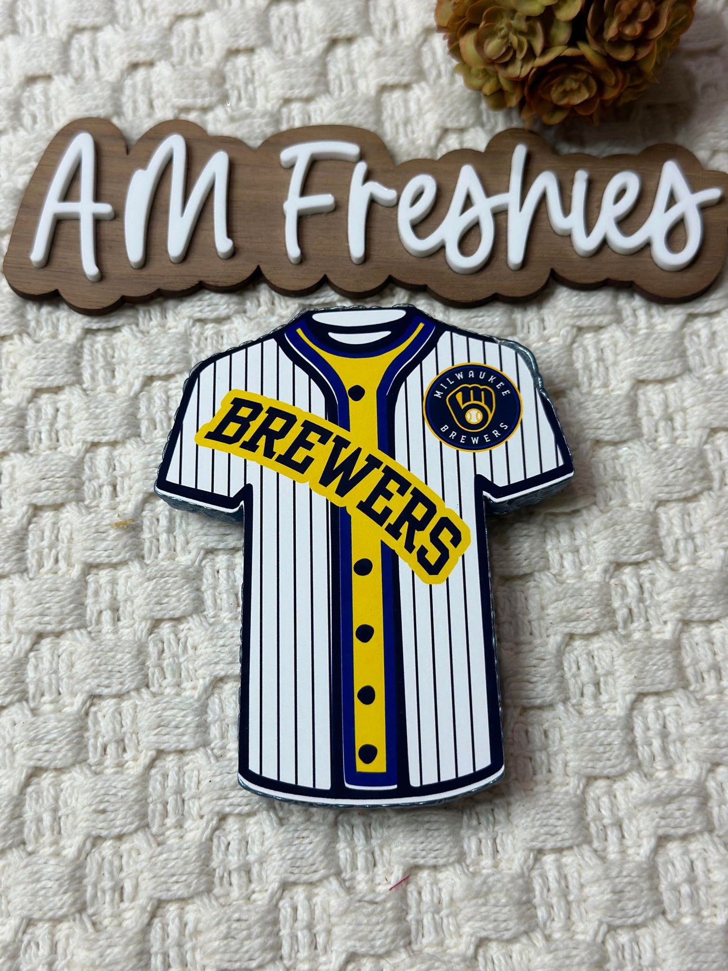 Baseball Jersey Freshie