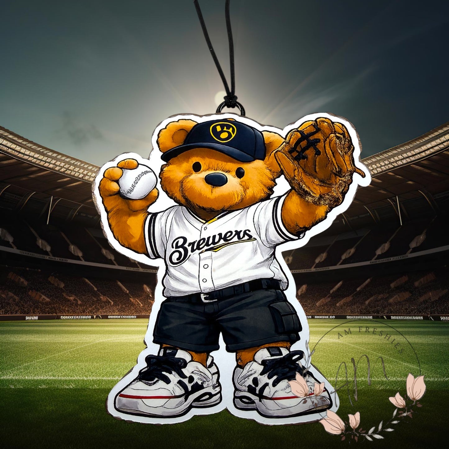 Brewers Baseball Bear