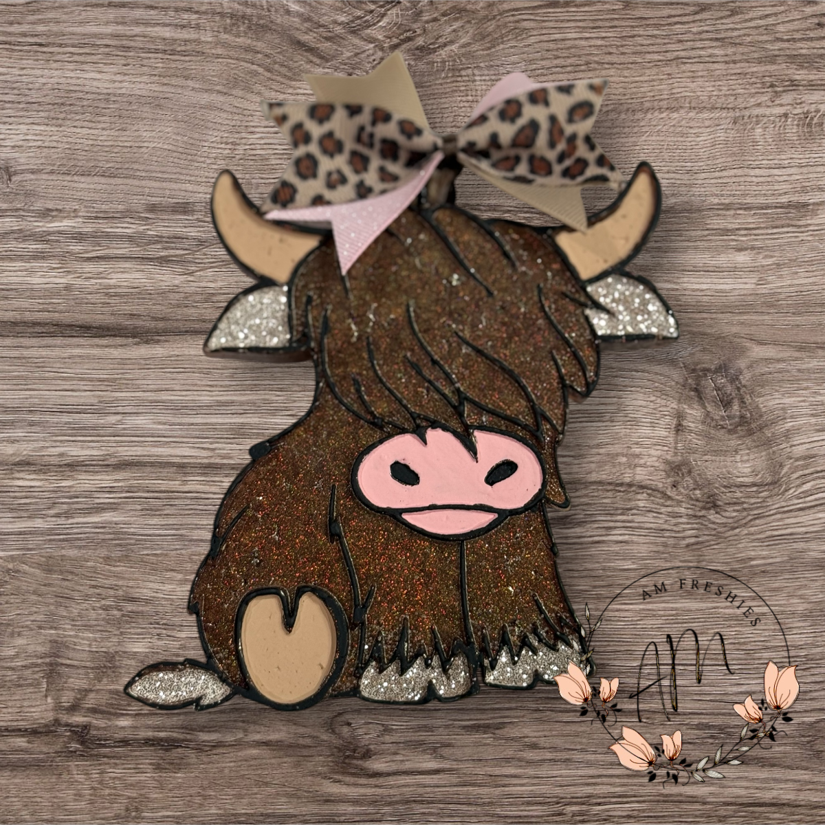 Highland cow freshie