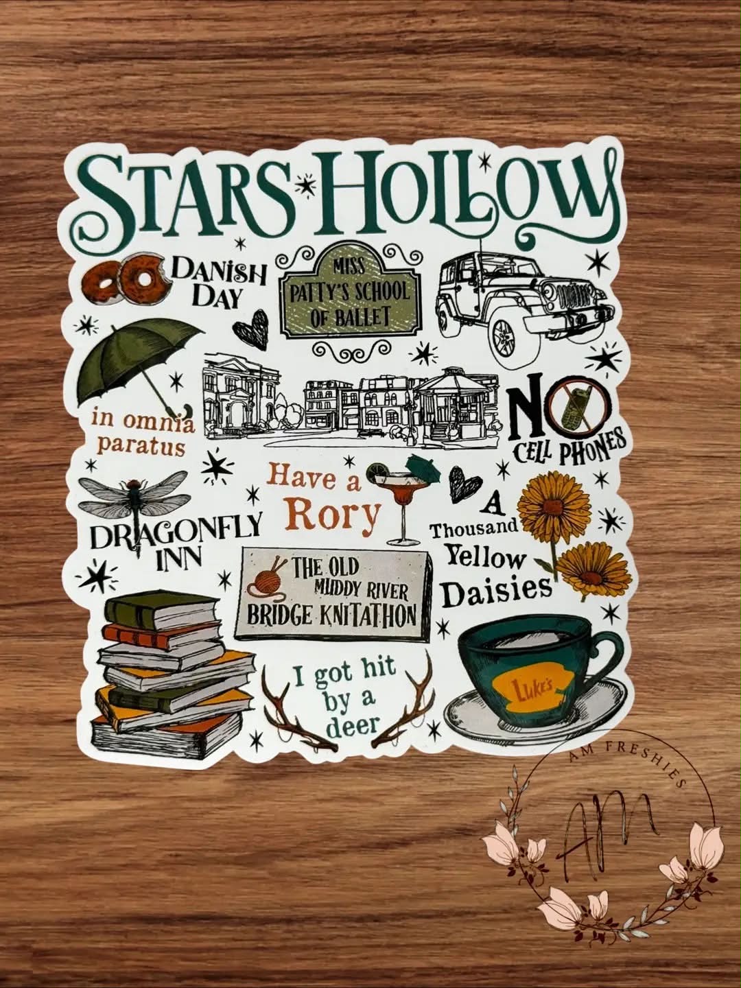 Stars Hollow GG car freshie