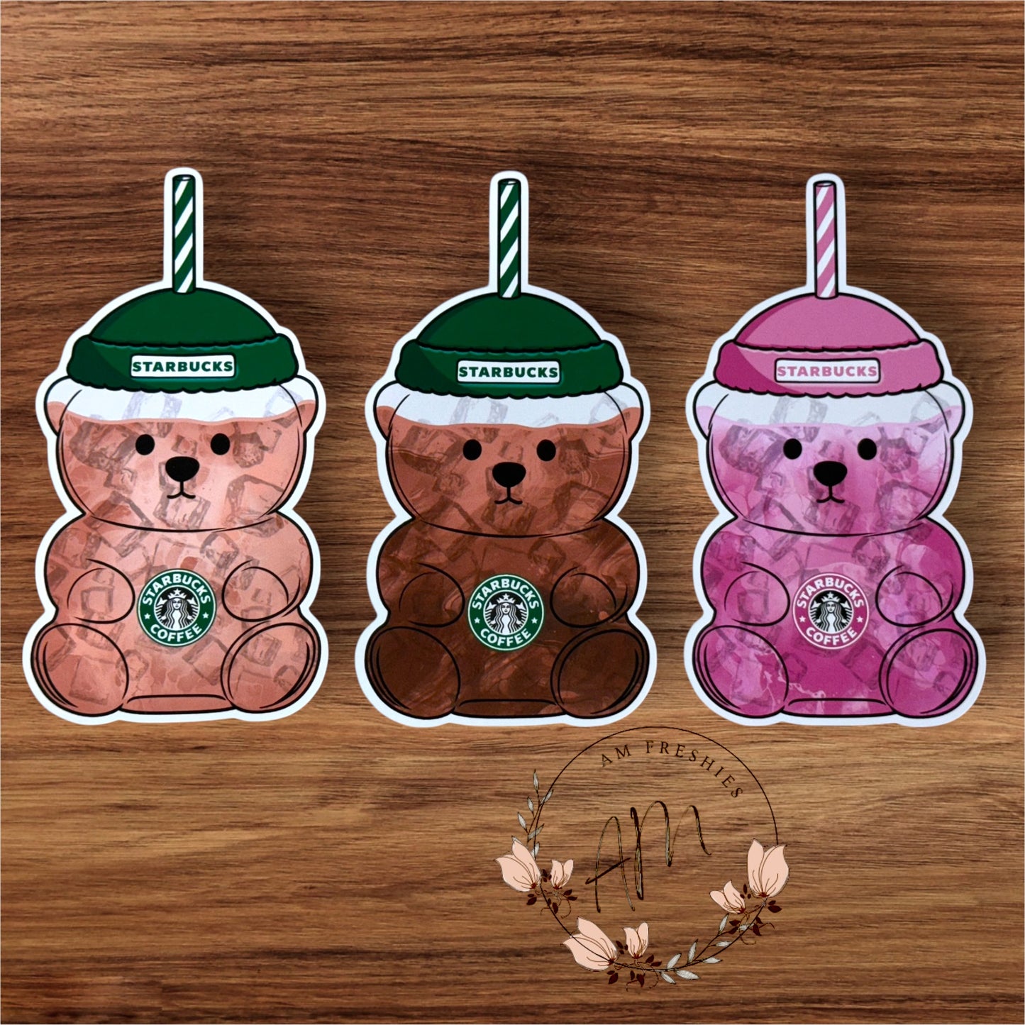 ⭐️ Bear Coffee Freshie