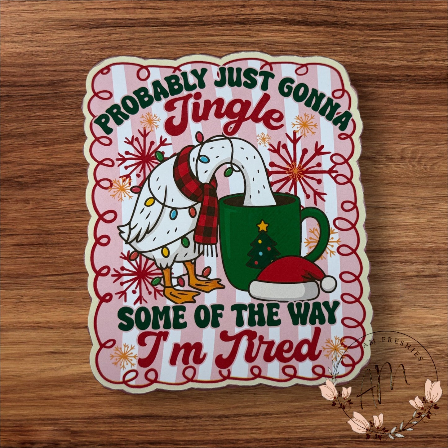 Jingle part of the way….