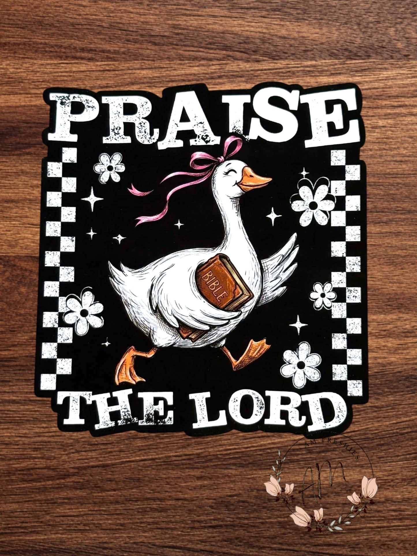 Praise the Lord car freshie