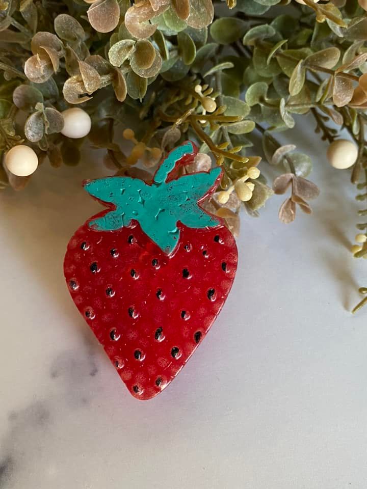 Strawberry Vent Clip Freshie