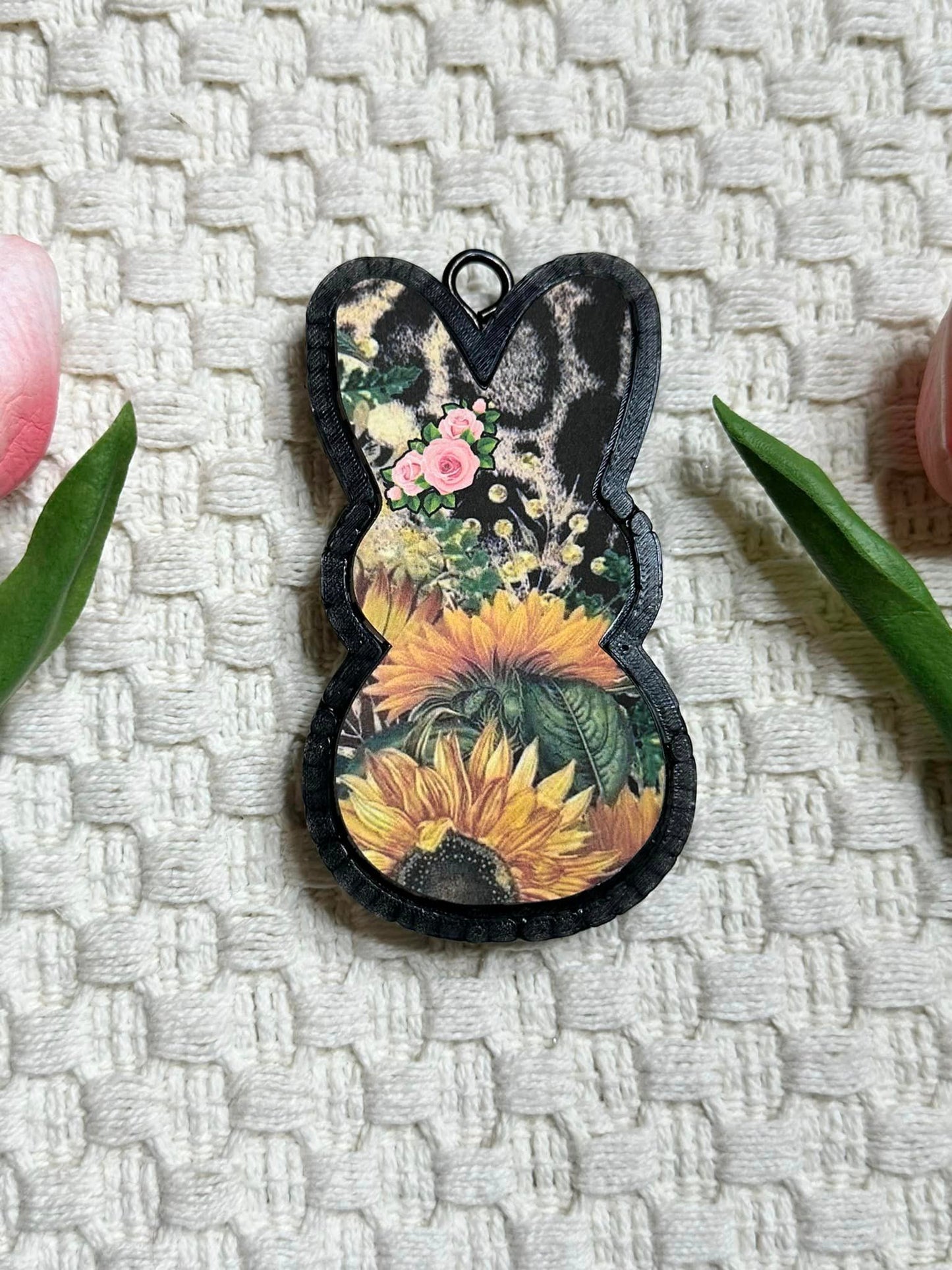 Sunflower Peep Car Freshie