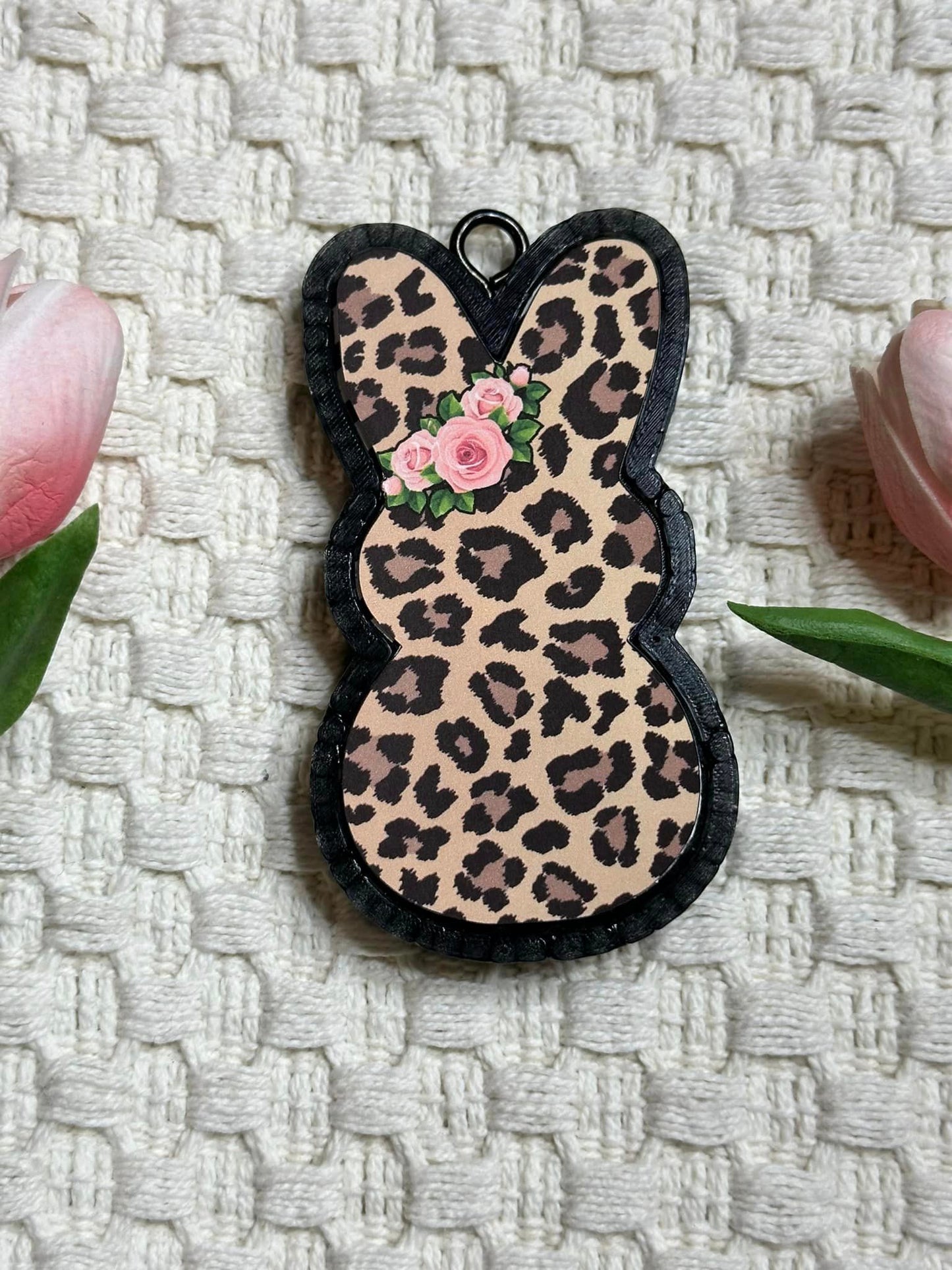 Leopard Peep Car Freshie