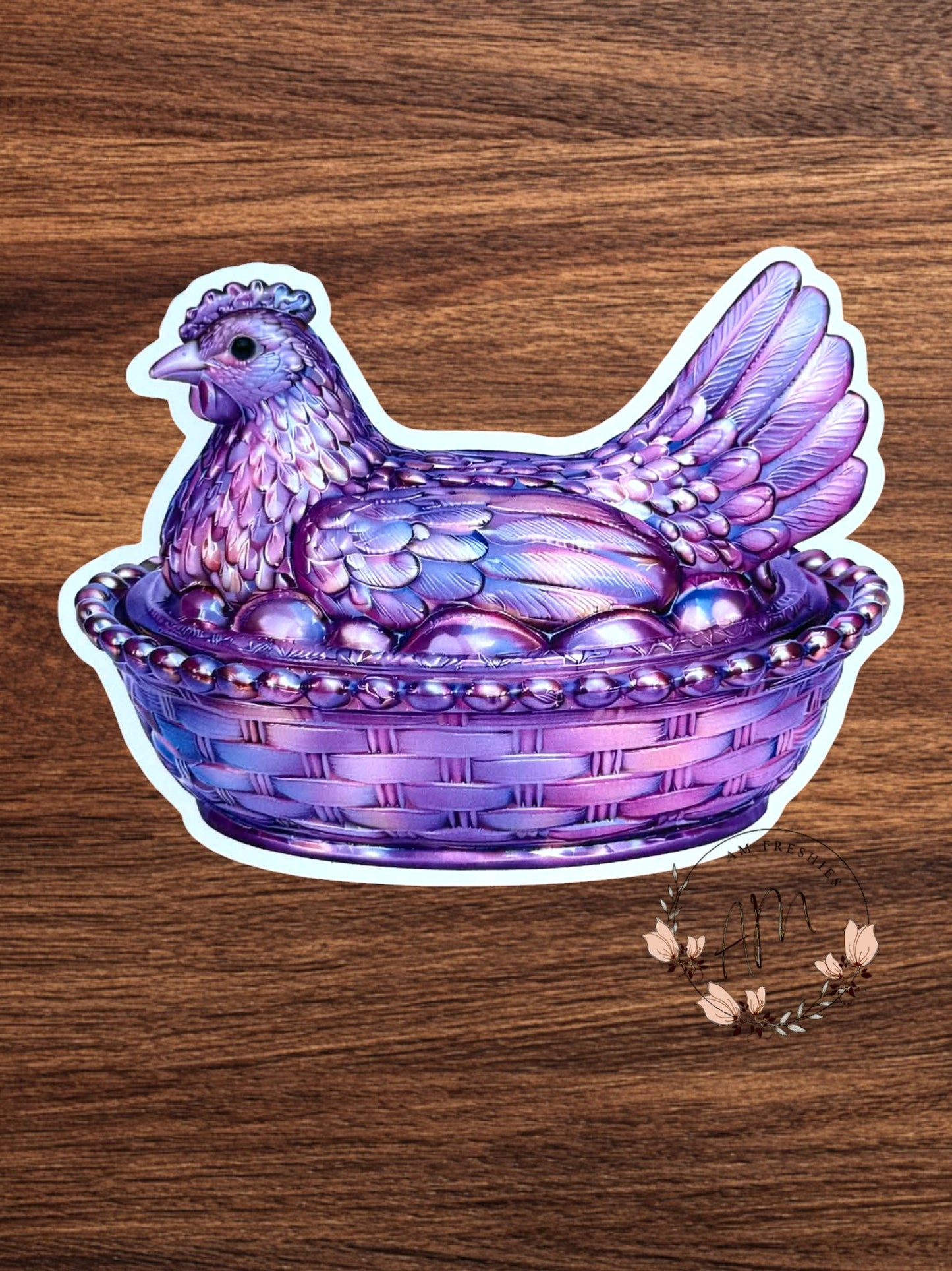 Hen On A Nest