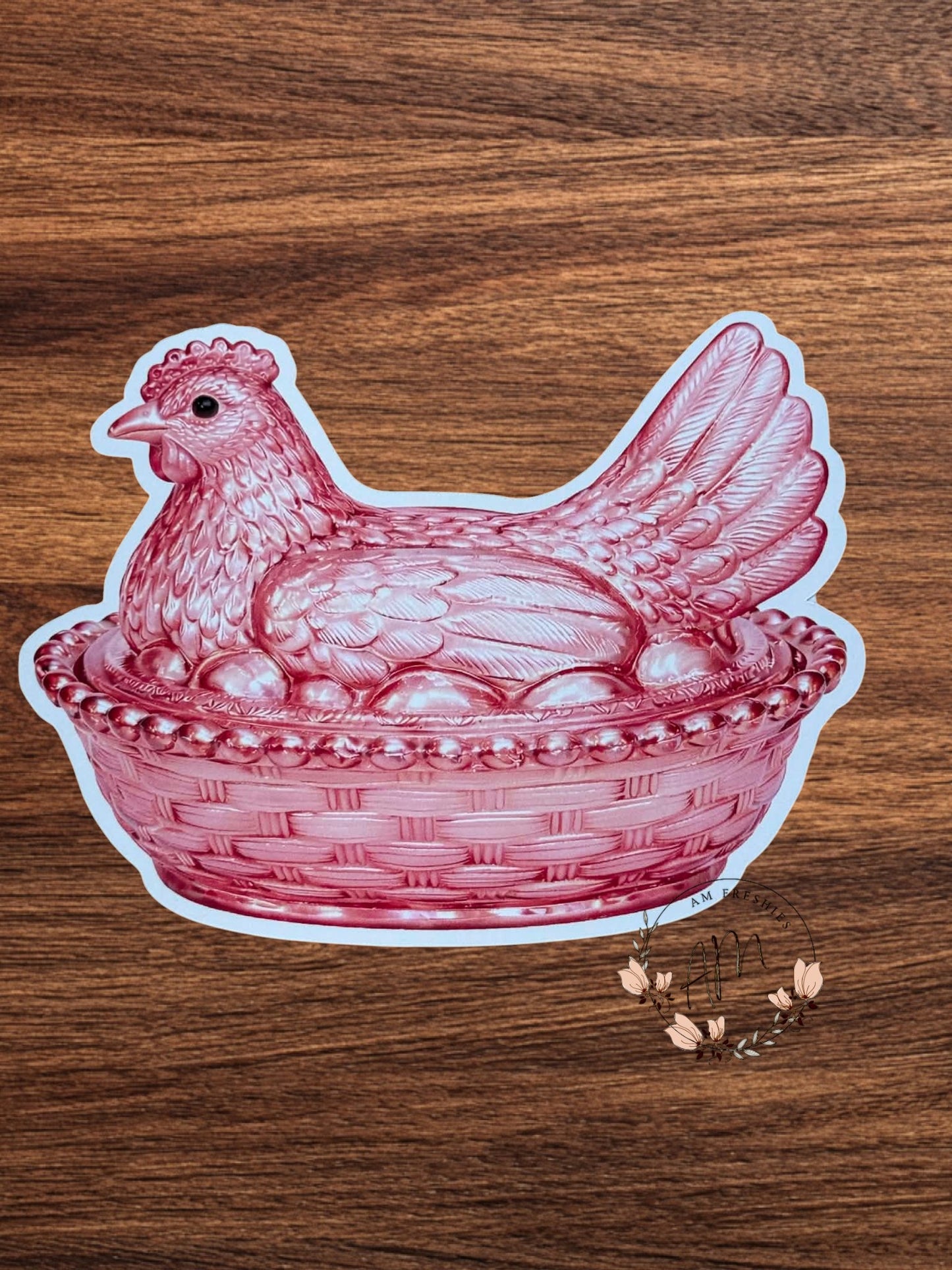 Hen On A Nest