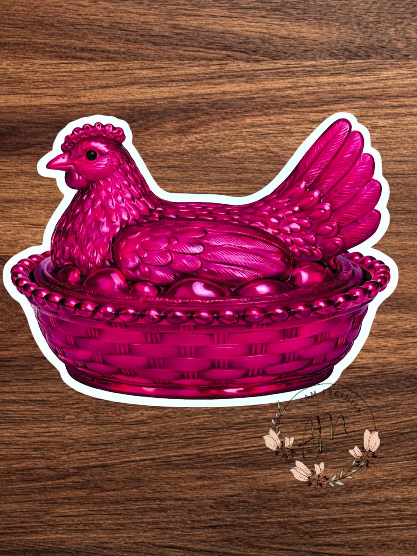 Hen On A Nest