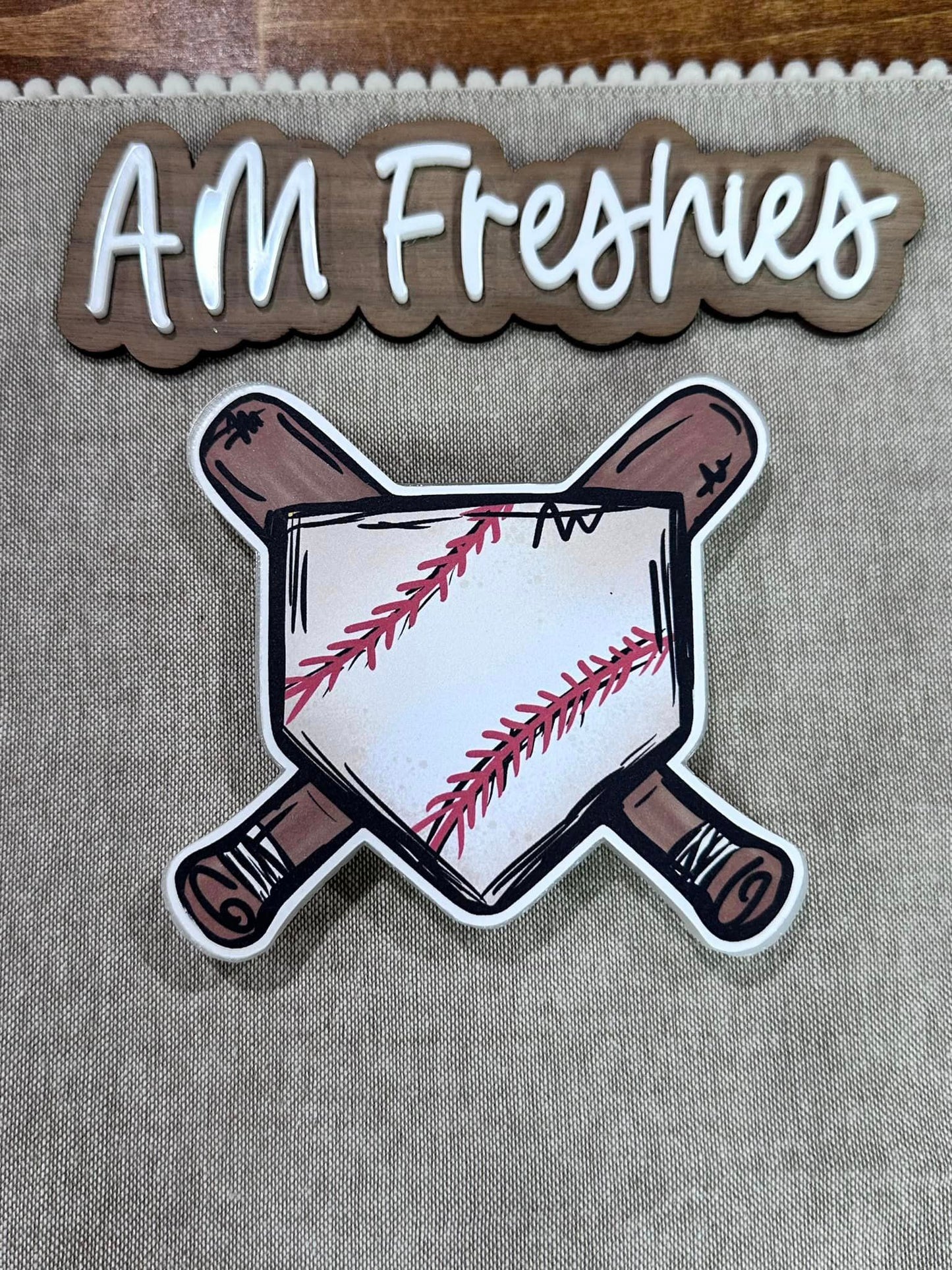 Baseball Freshie