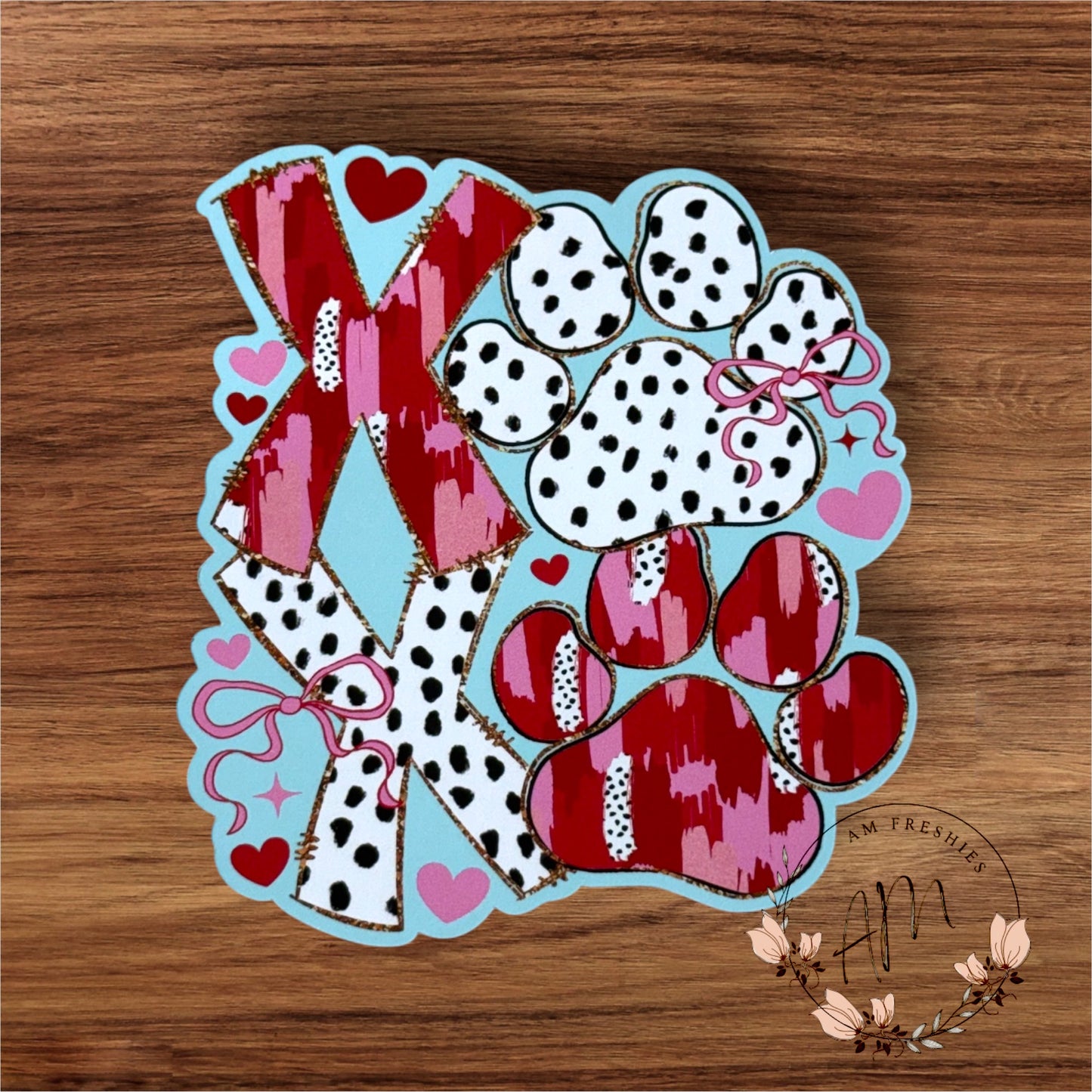 XO paw Valentine’s Day