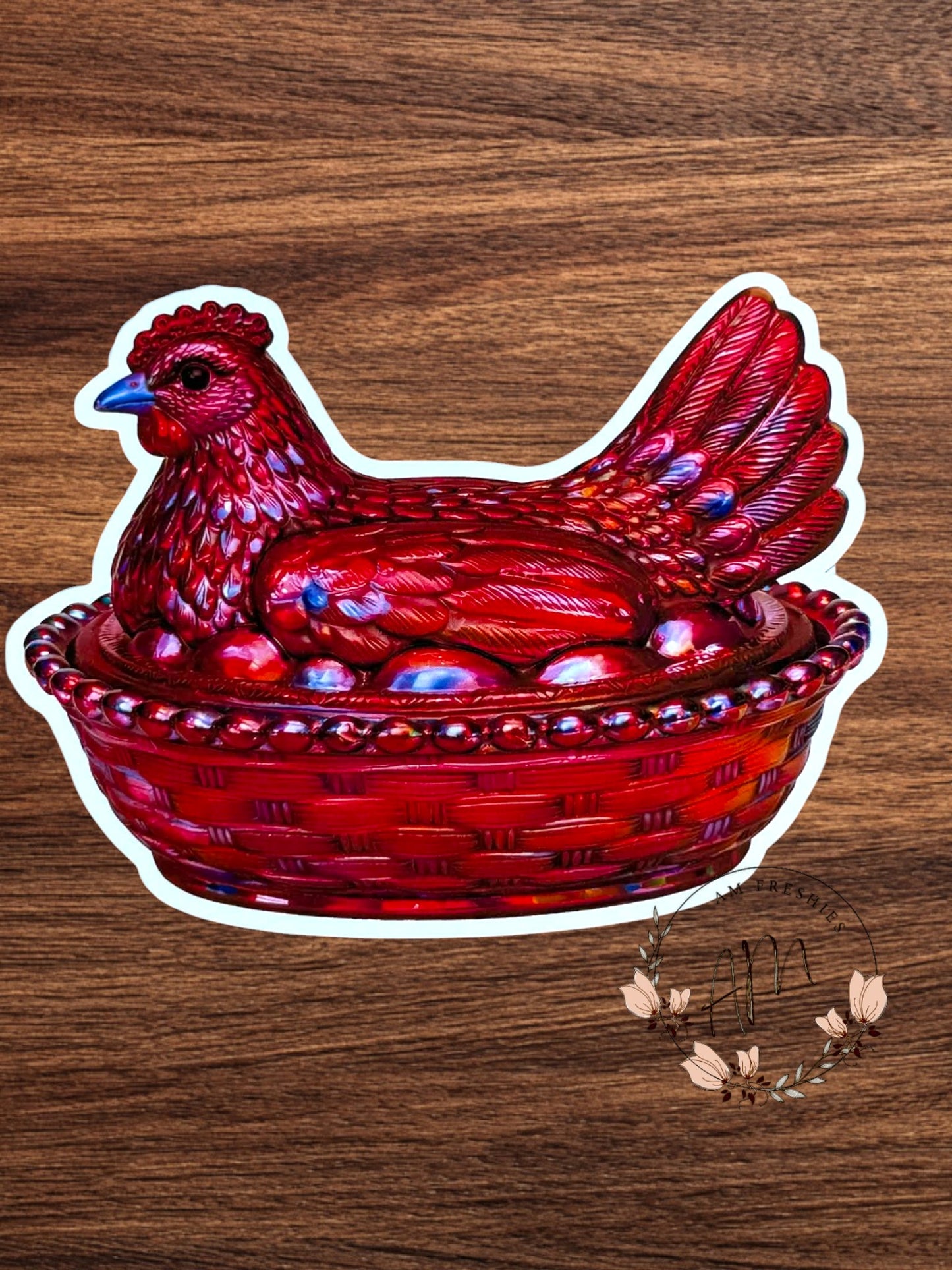 Hen On A Nest