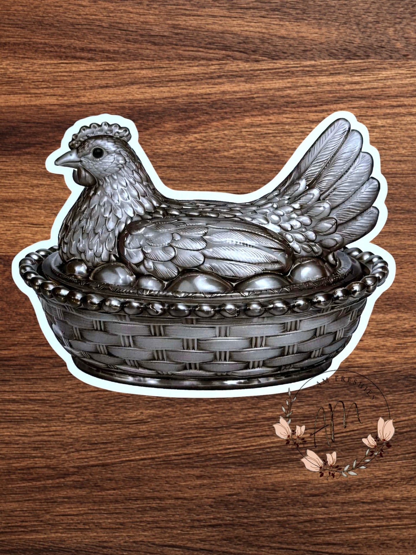 Hen On A Nest