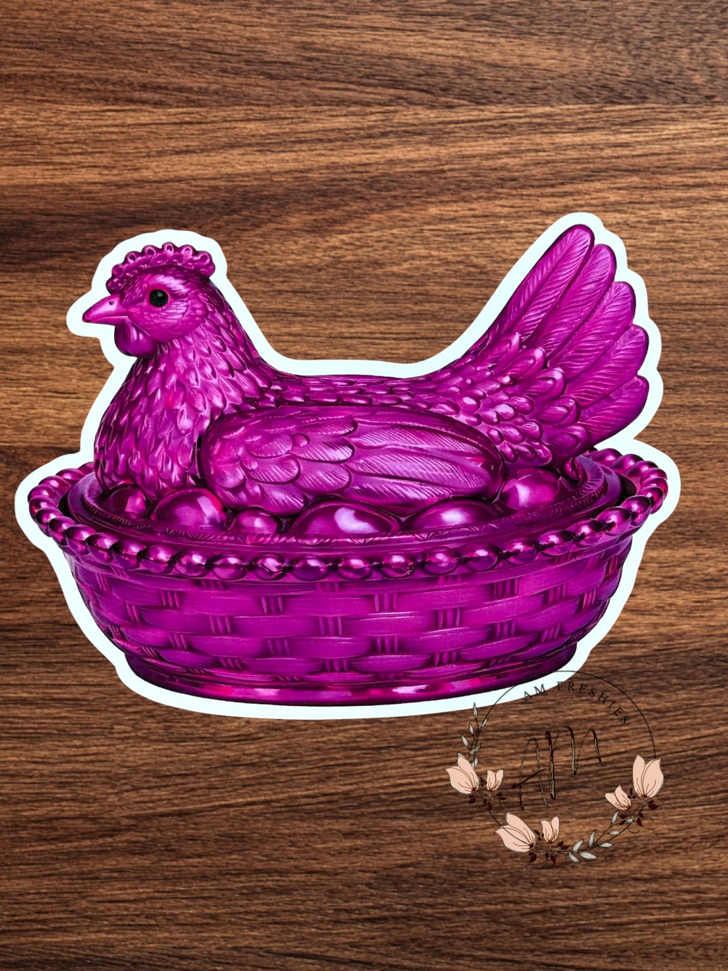 Hen On A Nest