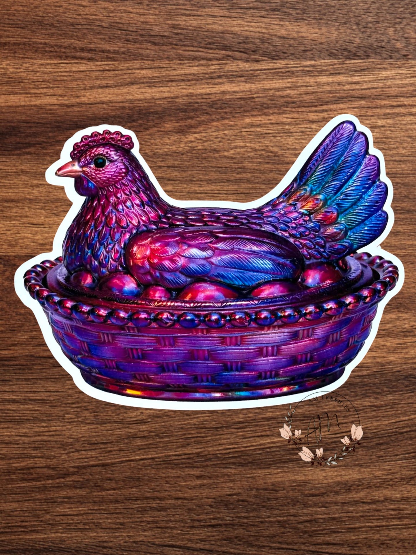 Hen On A Nest