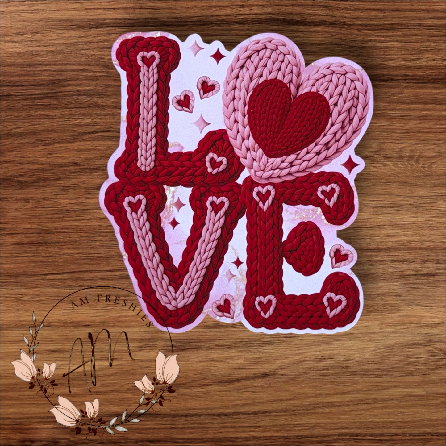 Love, yarn, Valentine’s Day