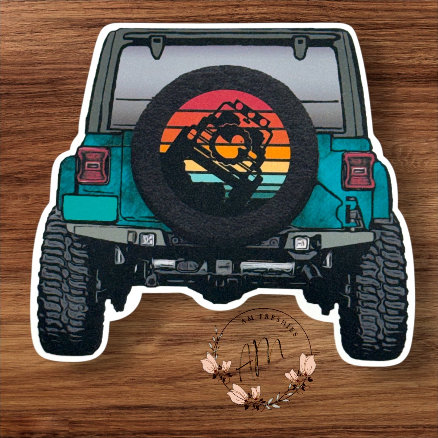 Teal Off Road Freshie
