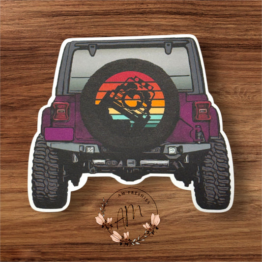 Purple Off Road Freshie