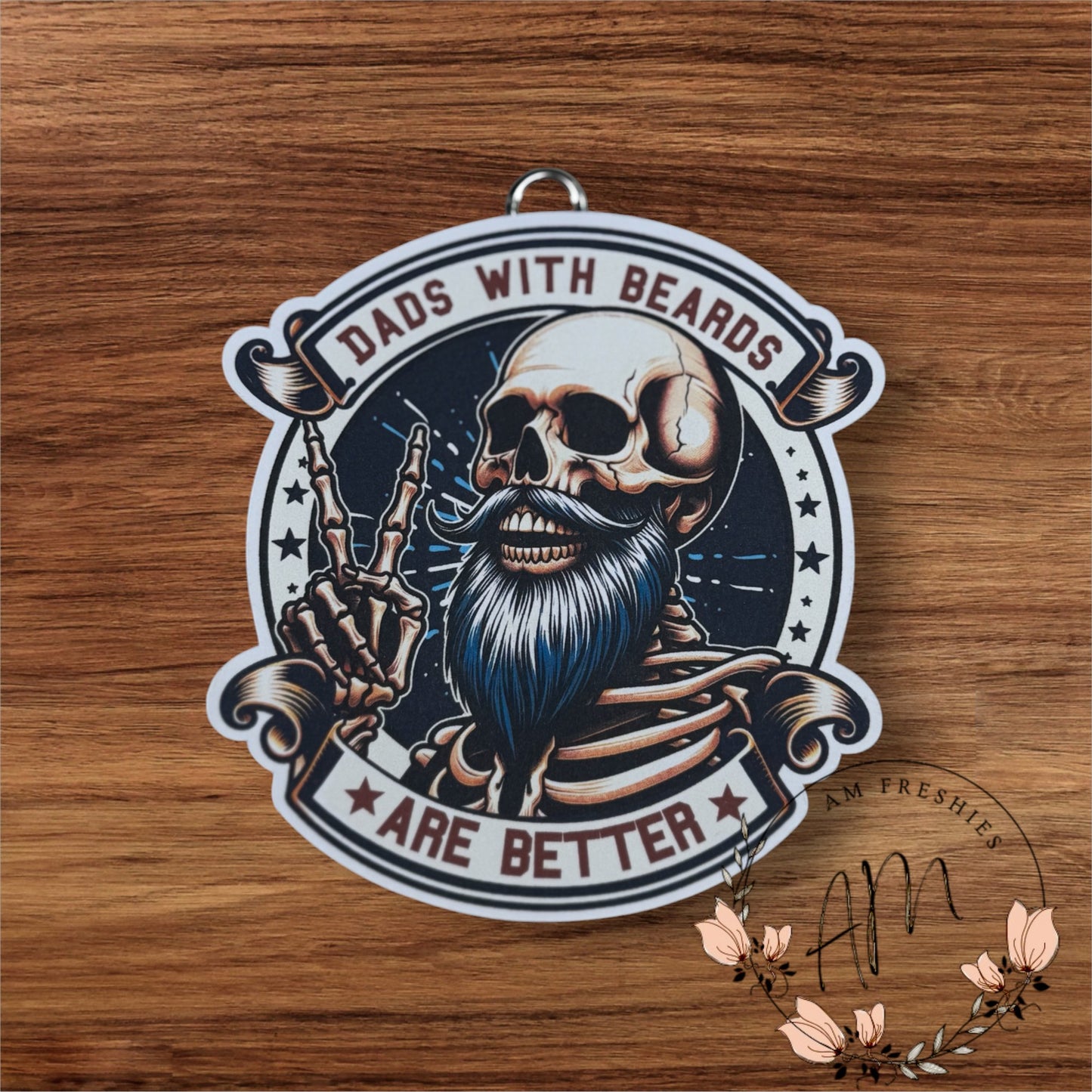 Dad's with Beards are Better car freshie