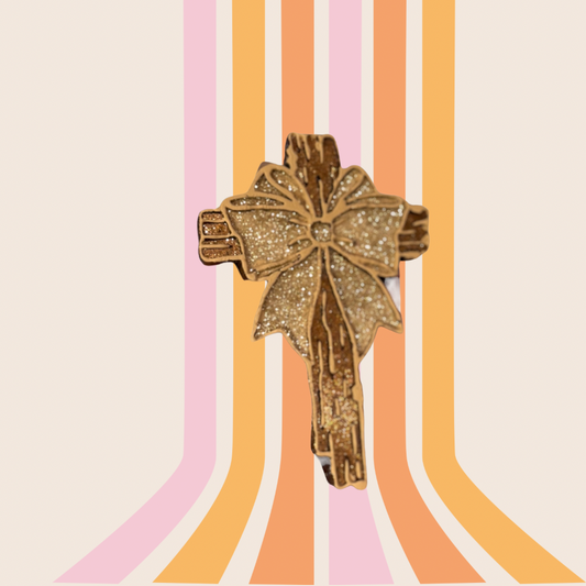 Cross with bow