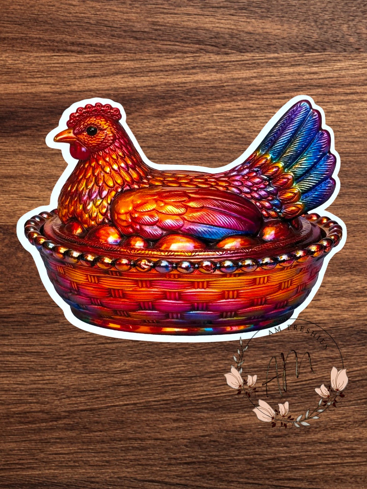Hen On A Nest