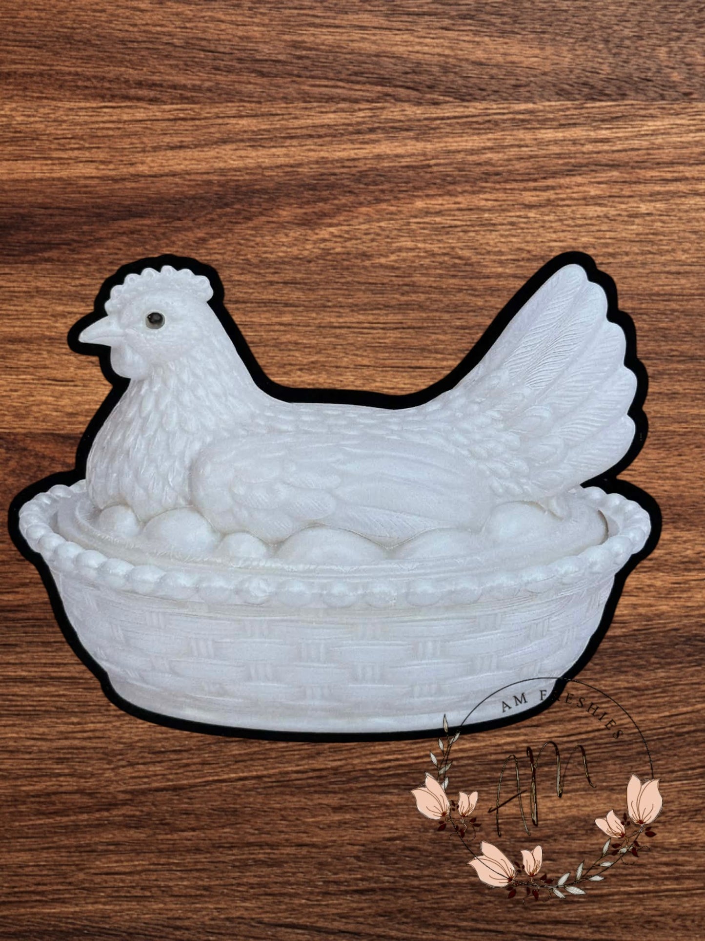 Hen On A Nest