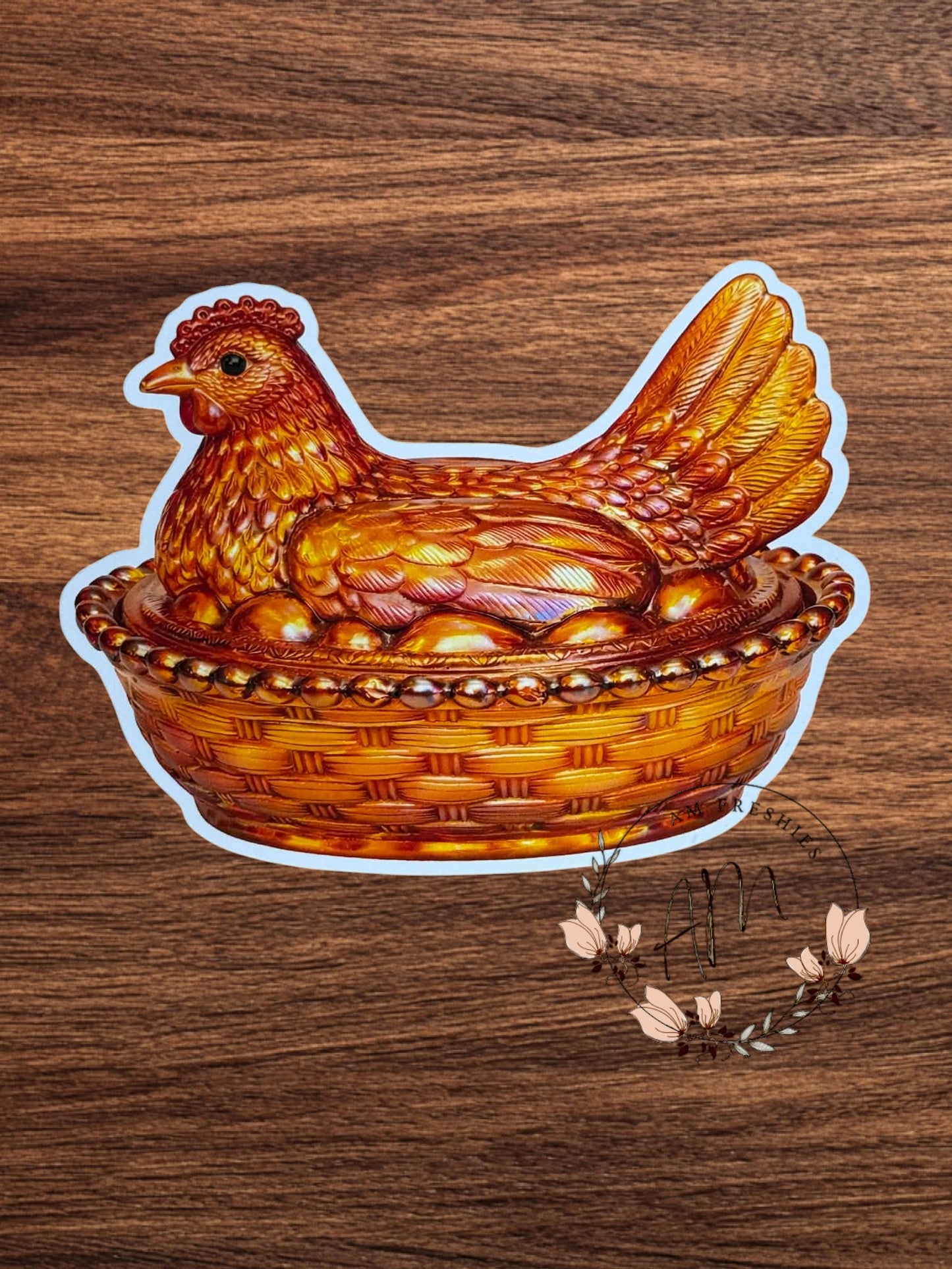Hen On A Nest