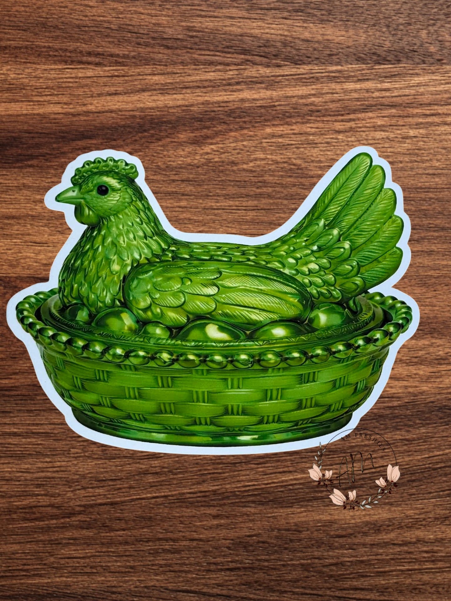 Hen On A Nest