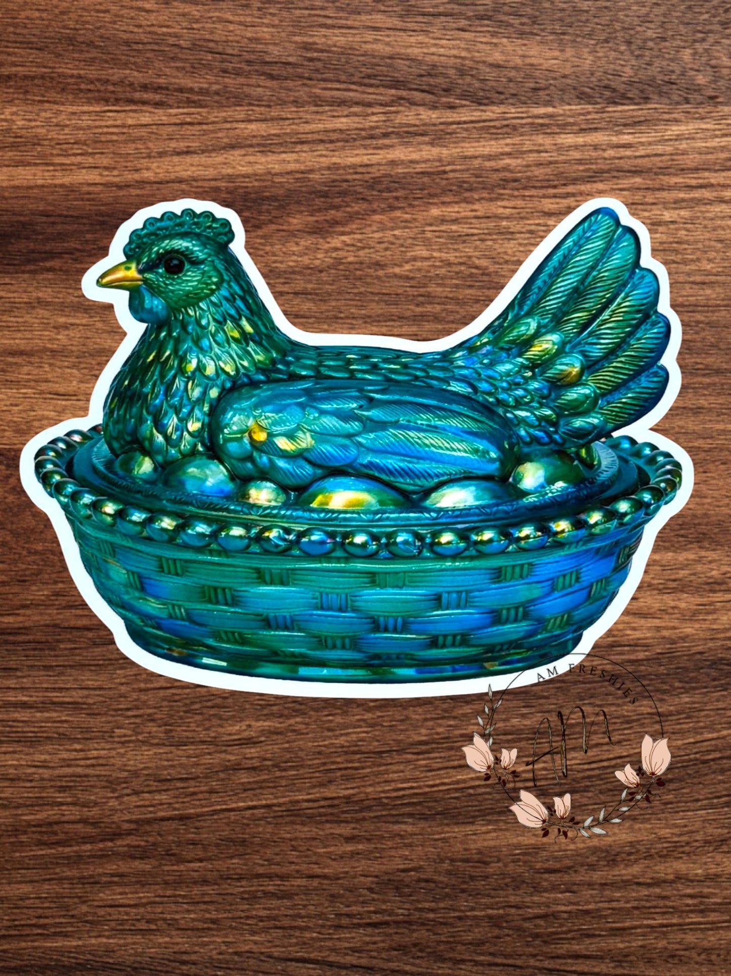 Hen On A Nest