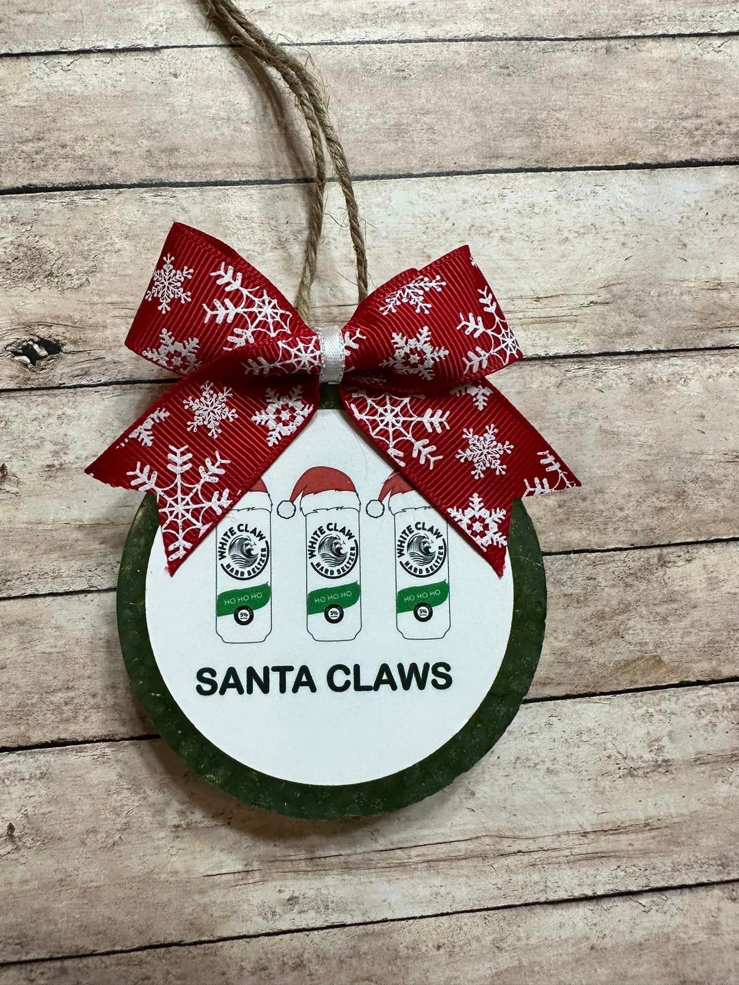 Santa Claws Freshie